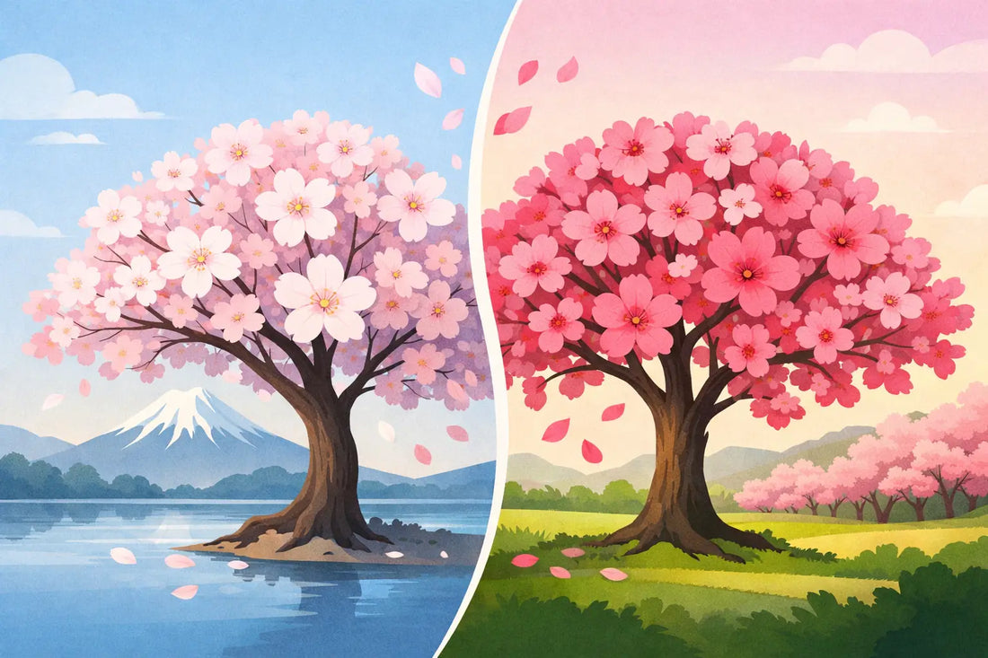 Difference Between Sakura and Cherry Blossom
