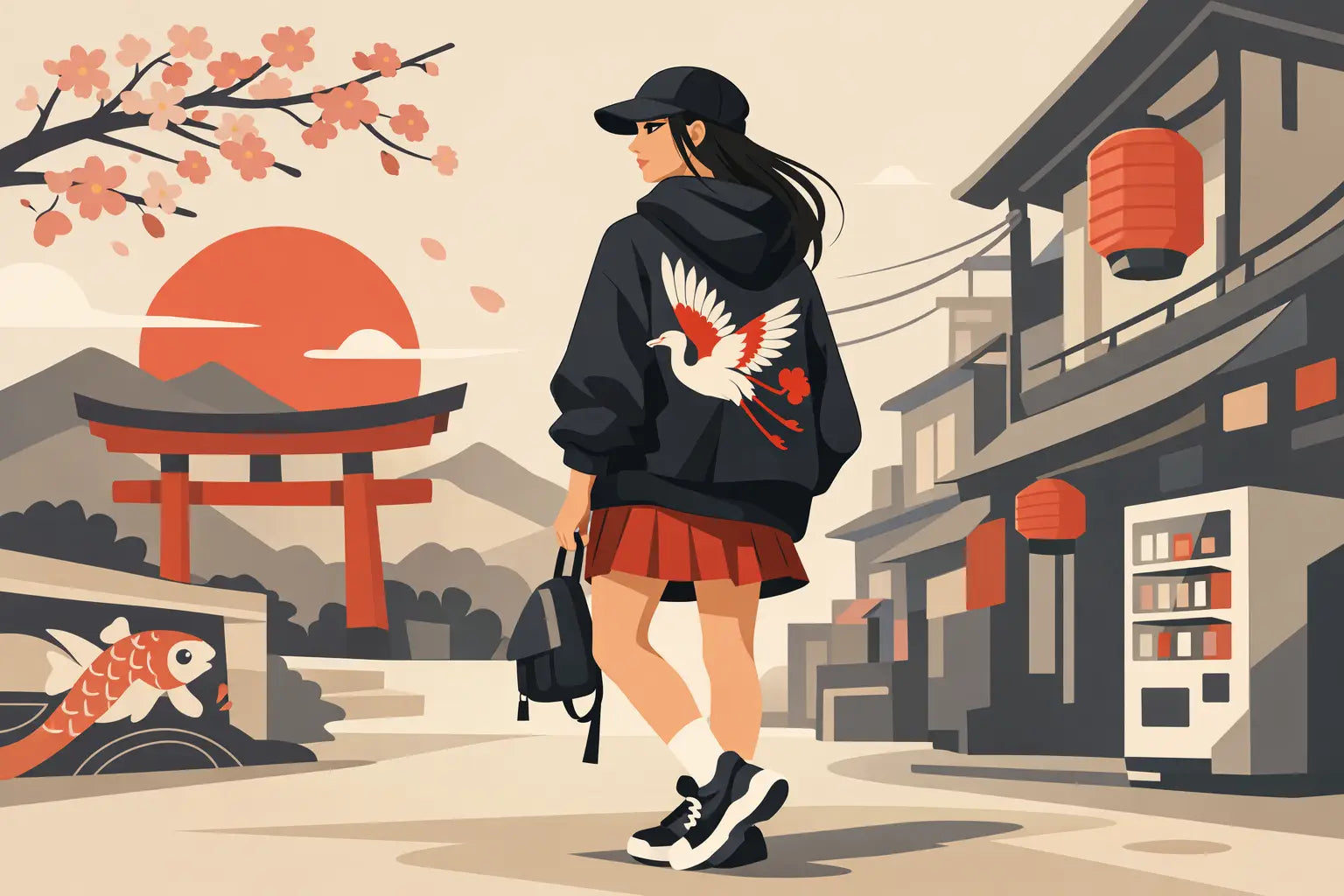 Japanese Inspired Streetwear for Women