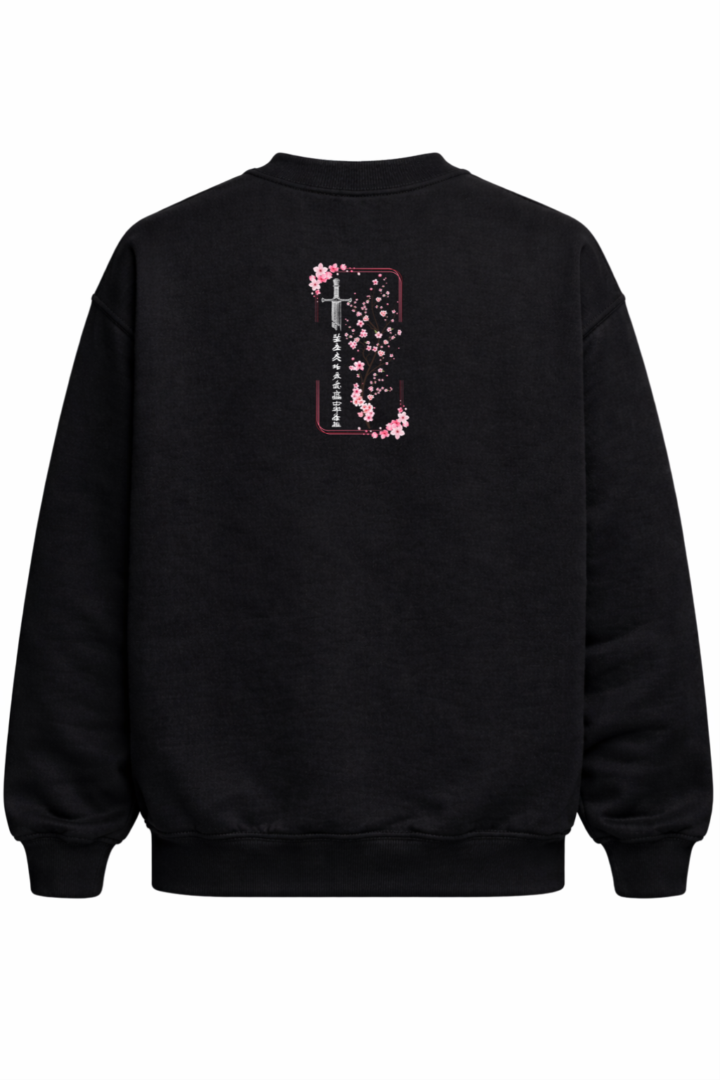 Heavy Cotton Blend Cherry Blossom Sweatshirt