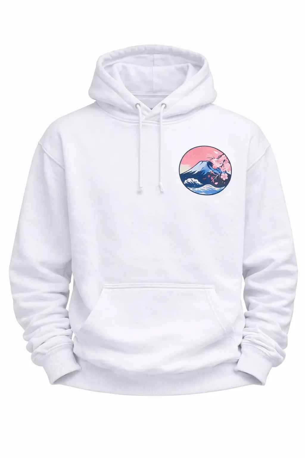 80% Cotton Blend Cherry Blossom Hoodie