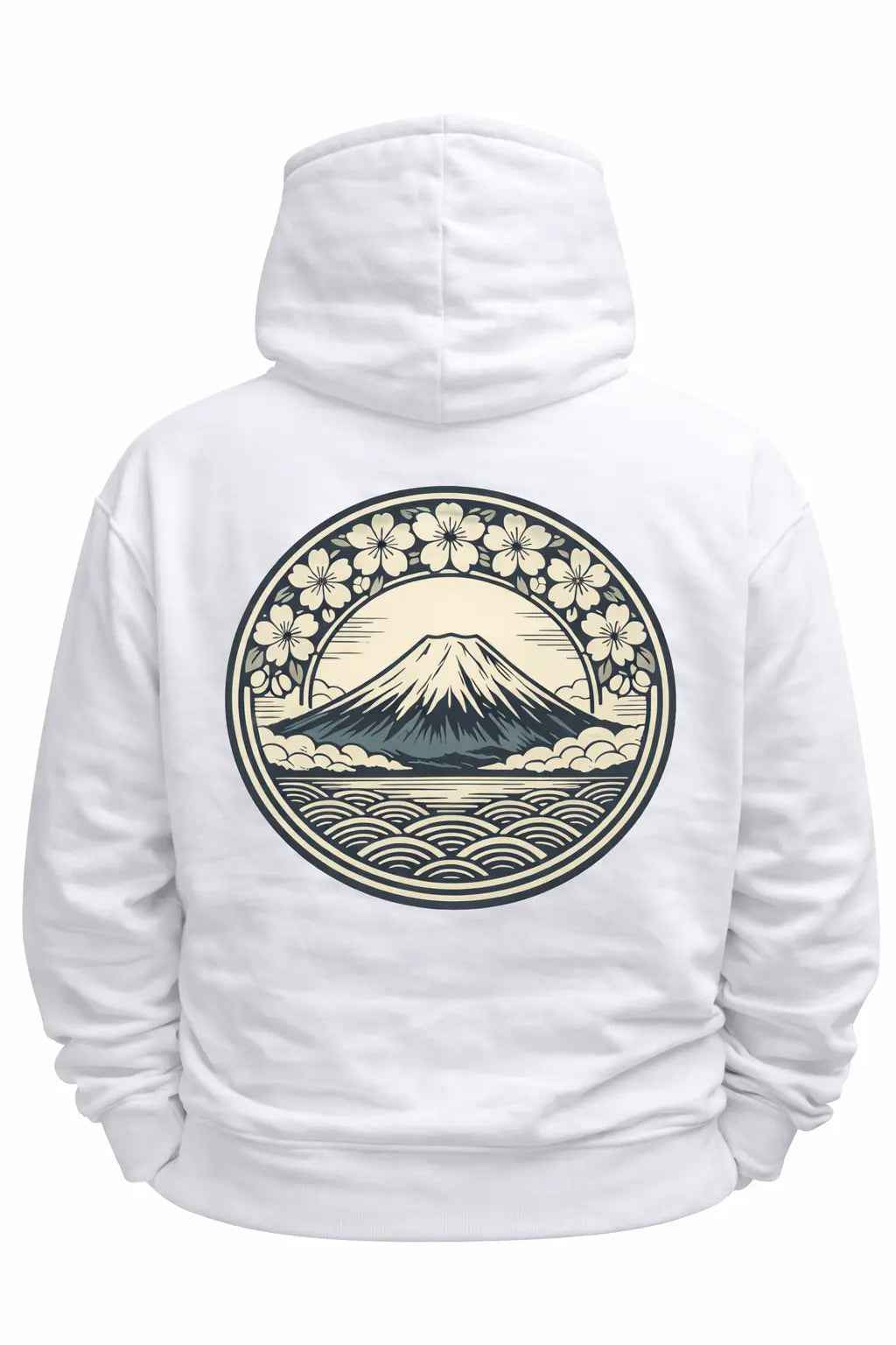 80% Cotton Blend Golden Fuji Hoodie