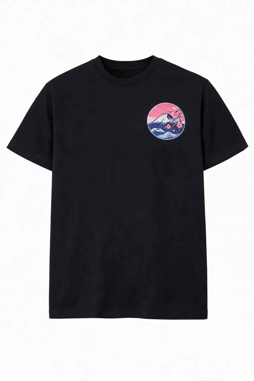 100% Heavy Cotton Oversized Japanese Cherry Blossom T-Shirt