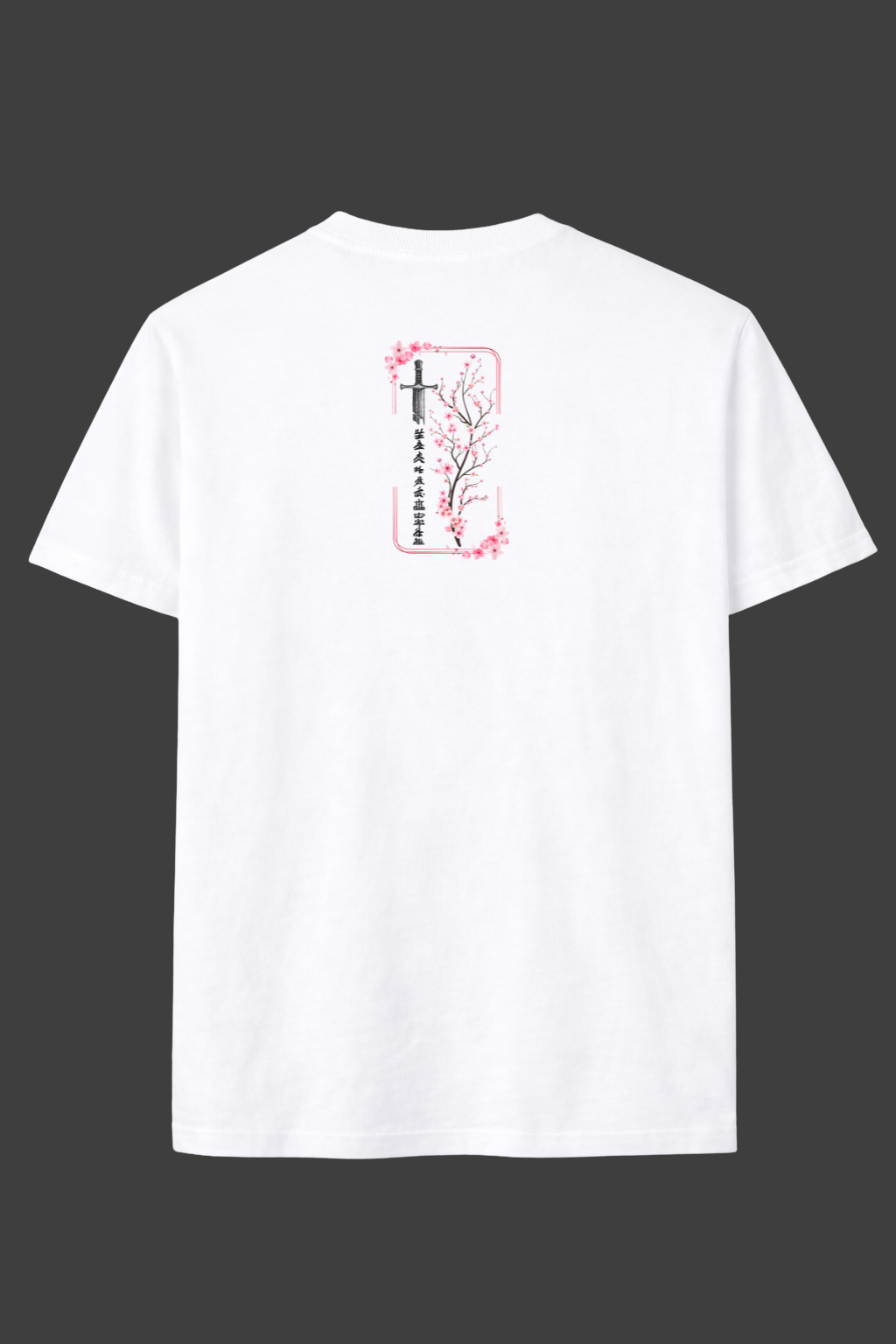 Heavy Cotton Oversized Japanese Cherry Blossom Tee