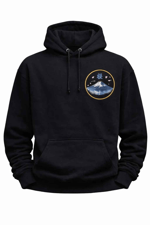 Cotton Blend Golden Blossom Hoodie - Gallagher&Keeney