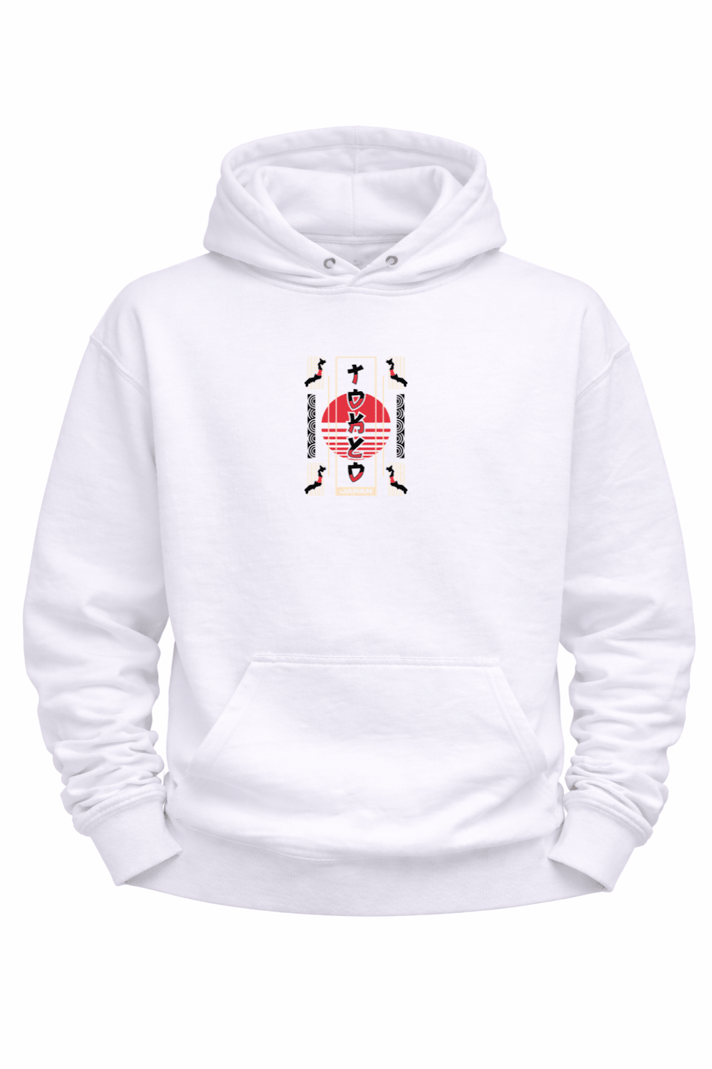 Cotton Tokyo With Japanese Mask Hoodie - Gallagher&Keeney