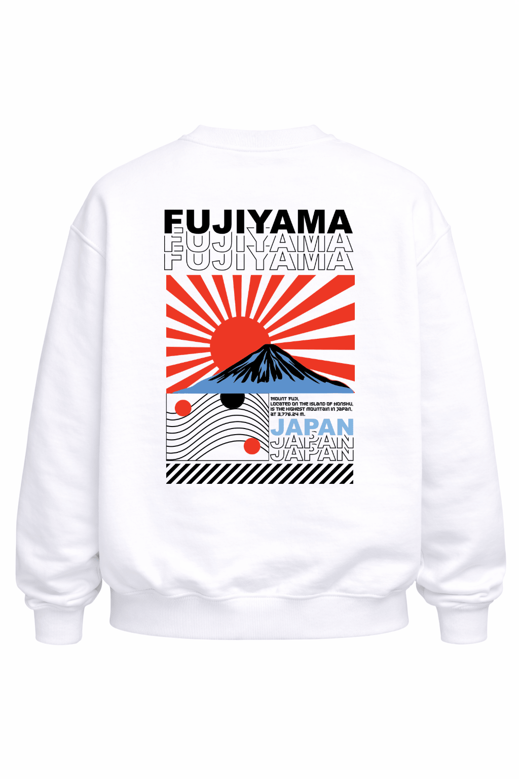 Heavy Cotton Fujiyama Mount Fuji Sweatshirt - Gallagher&Keeney