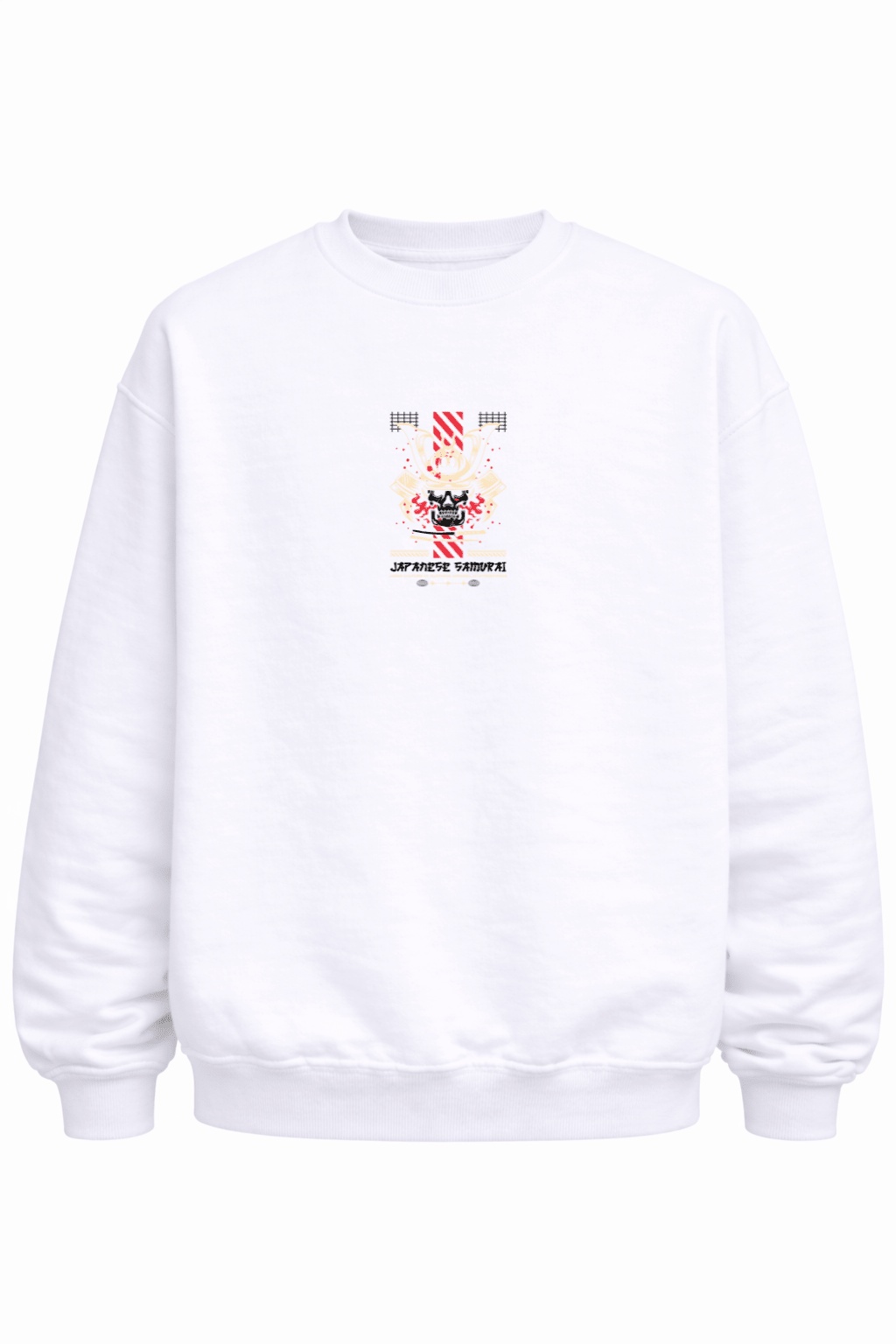 Heavy Cotton Japanese Samurai With Katana Sweatshirt - Gallagher&Keeney