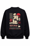 Heavy Cotton Japanese Samurai With Katana Sweatshirt - Gallagher&Keeney