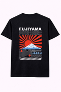 Heavy Cotton Oversized Fujiyama Mount Fuji Tee - Gallagher&Keeney