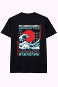 Heavy Cotton Oversized Great Wave off Kanagawa Tee - Gallagher&Keeney