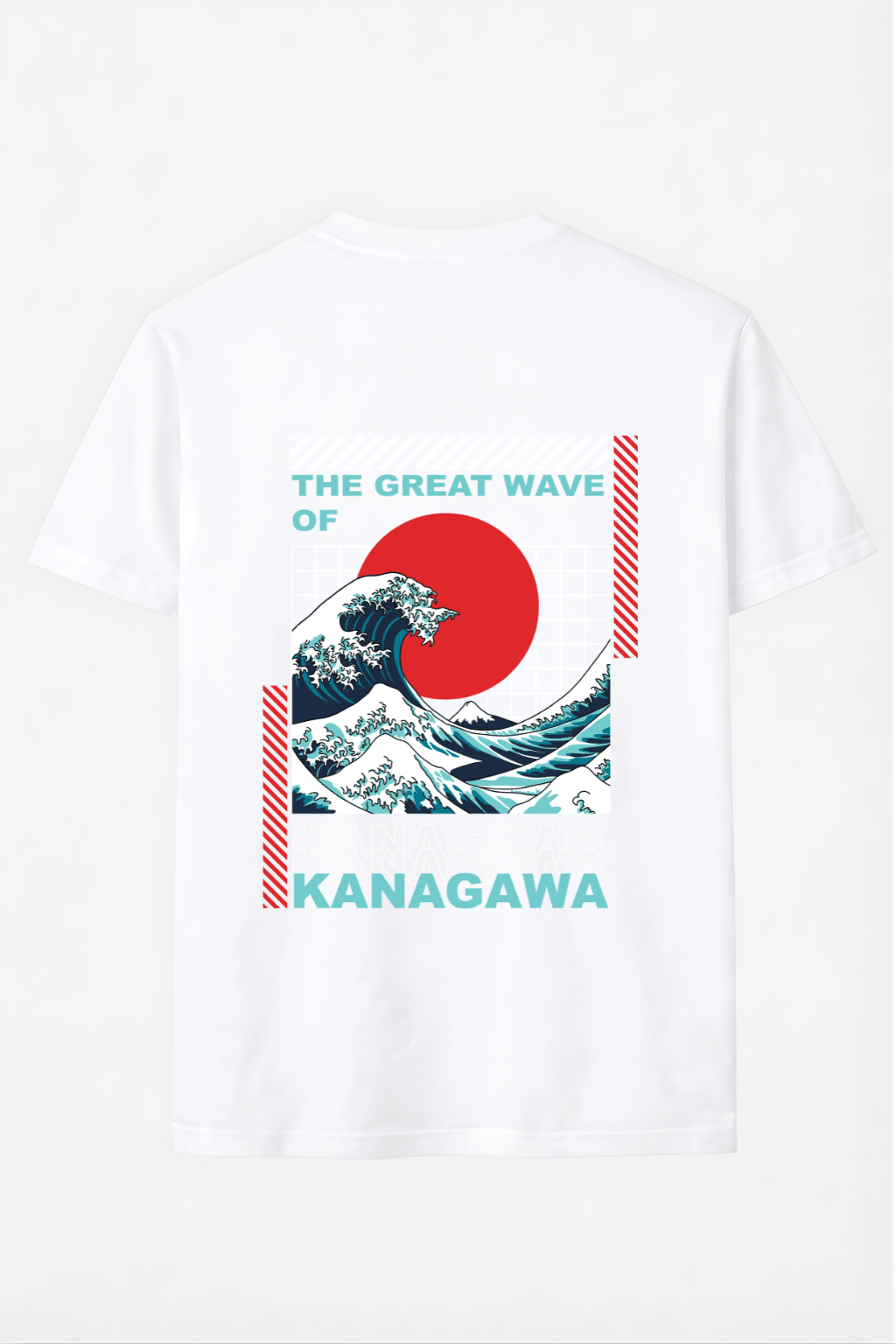 Heavy Cotton Oversized Great Wave off Kanagawa Tee - Gallagher&Keeney