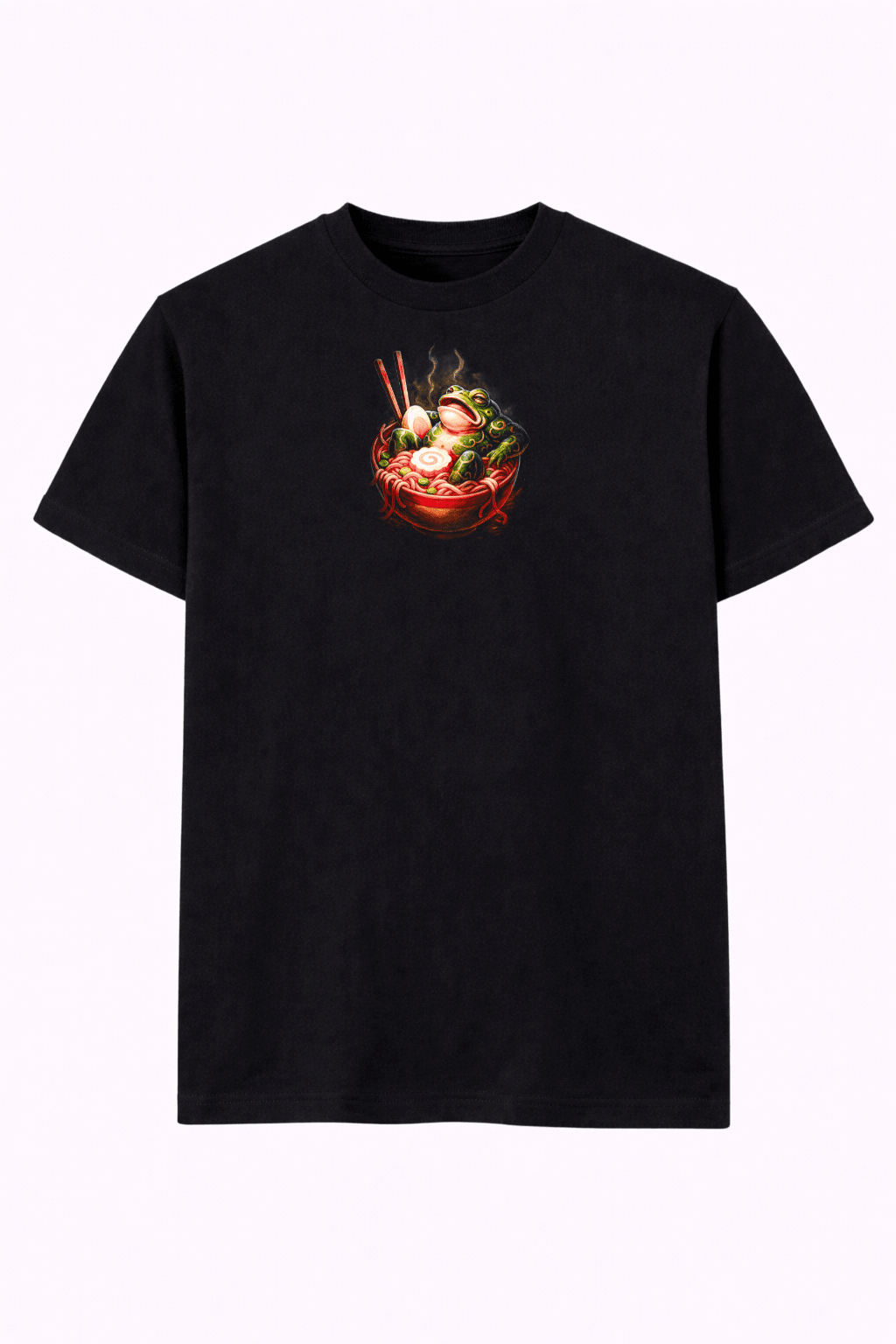 Heavy Cotton Oversized Halftone Skull Ramen Tee - Gallagher&Keeney