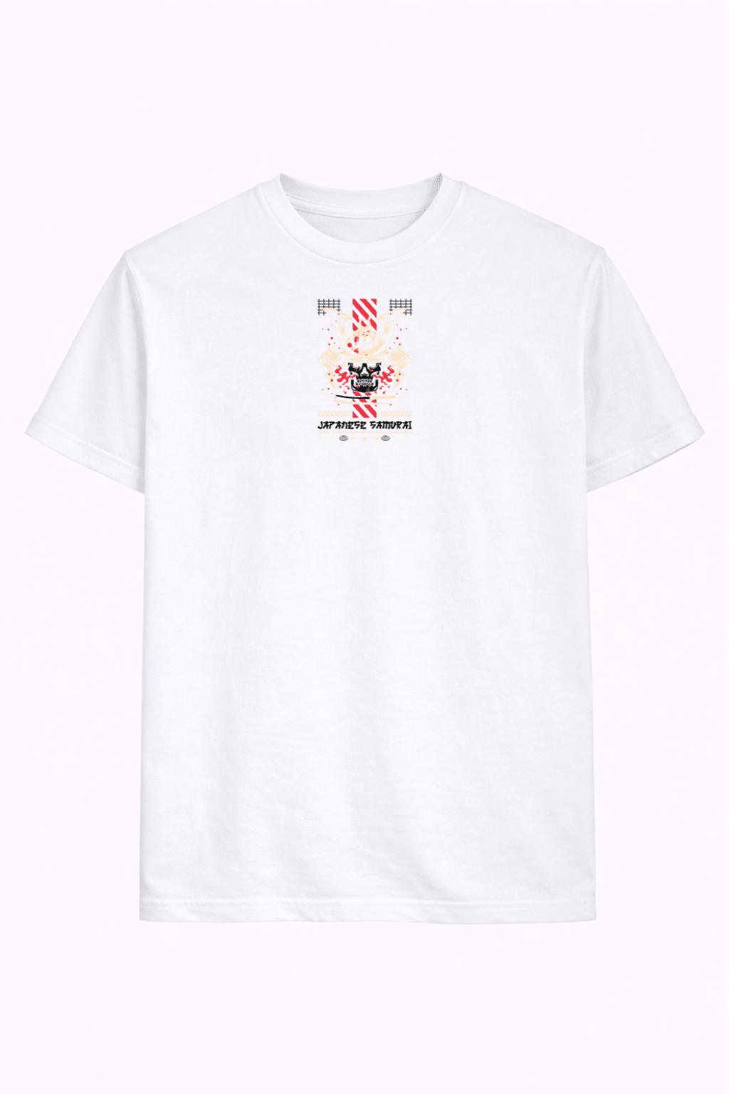 Heavy Cotton Oversized Samurai With Katana Tee - Gallagher&Keeney