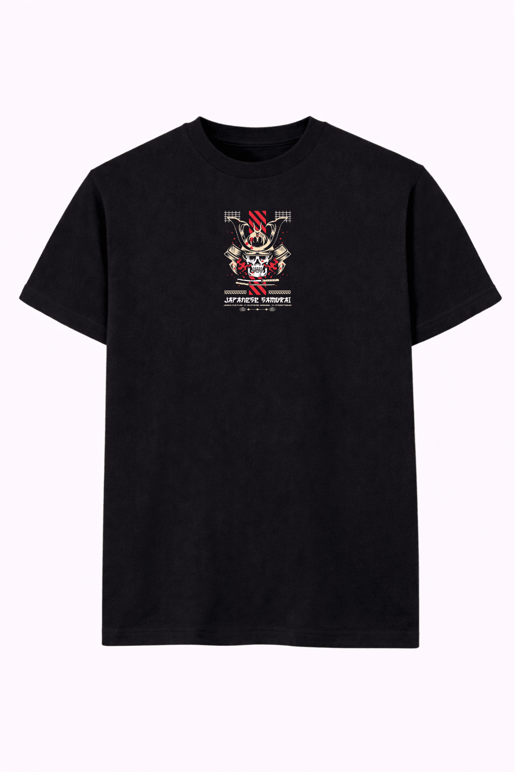 Heavy Cotton Oversized Samurai With Katana Tee - Gallagher&Keeney