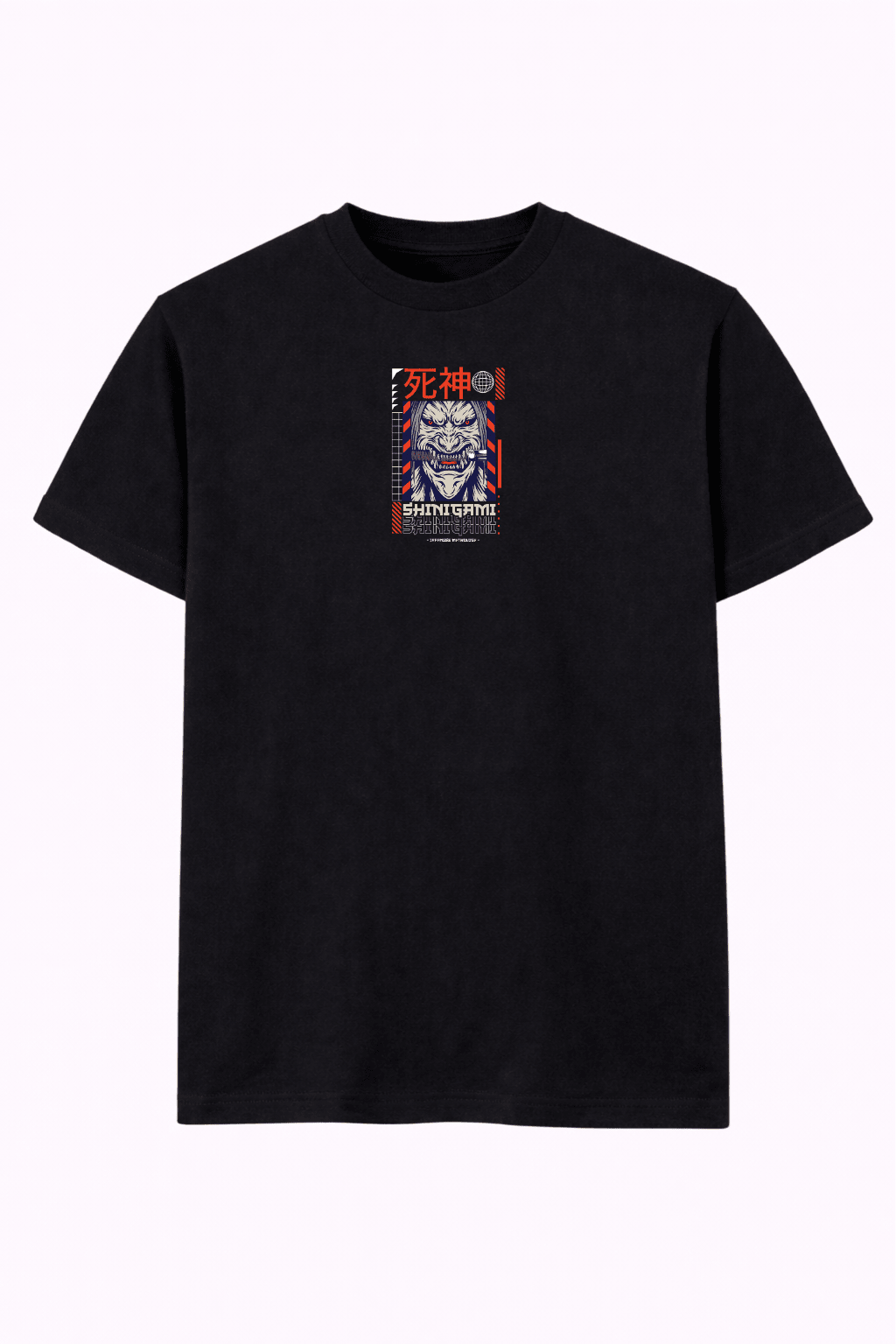 Heavy Cotton Oversized Shinigami death god With drifter Tee - Gallagher&Keeney