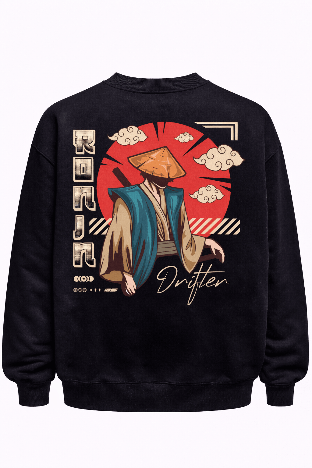 Heavy Cotton Shinigami death god With drifter Sweatshirt - Gallagher&Keeney