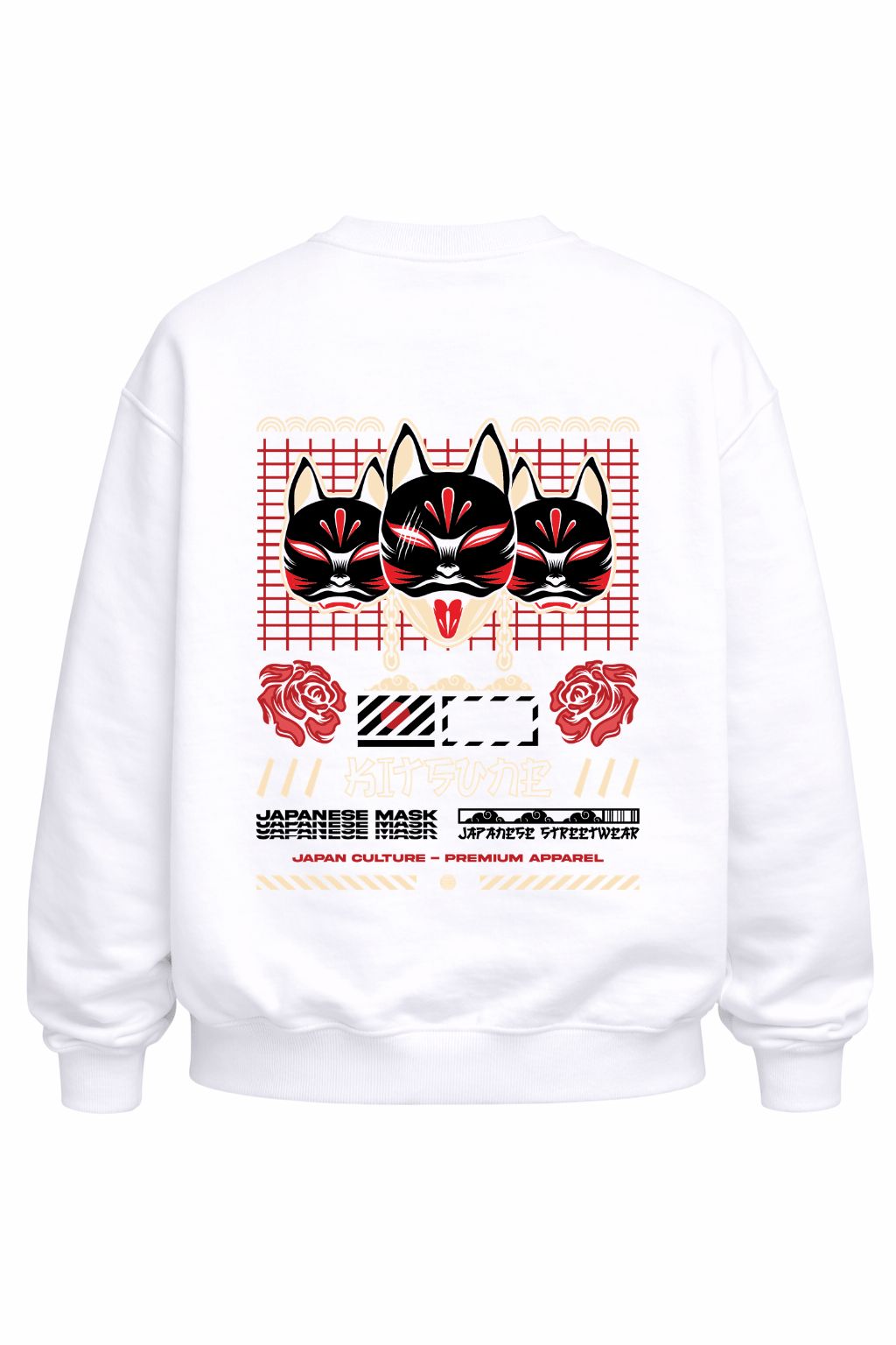 Heavy Cotton Tokyo With Japanese Mask Sweatshirt - Gallagher&Keeney